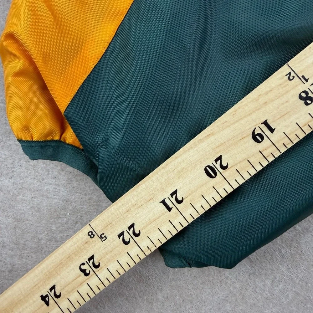 Green Bay Packers Jacket Mens 2XL Green‎ Gold Reversible NFL Football